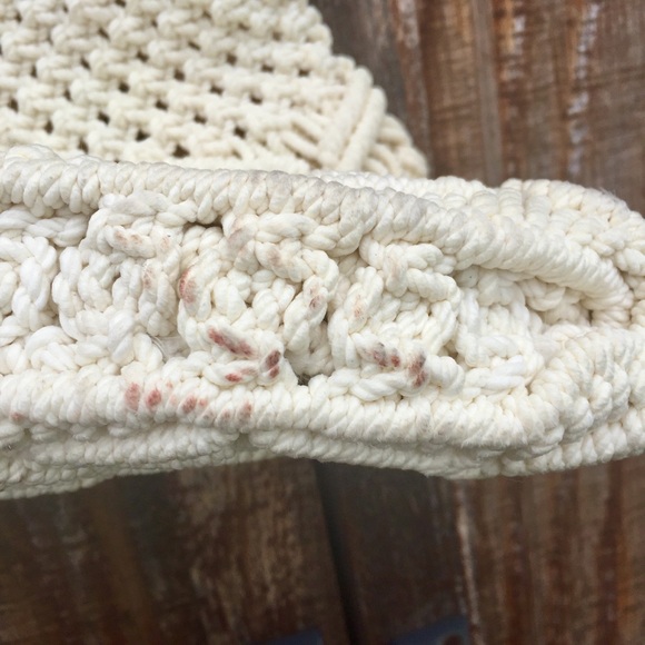 Woven Macrame Bag - Picture 3 of 4